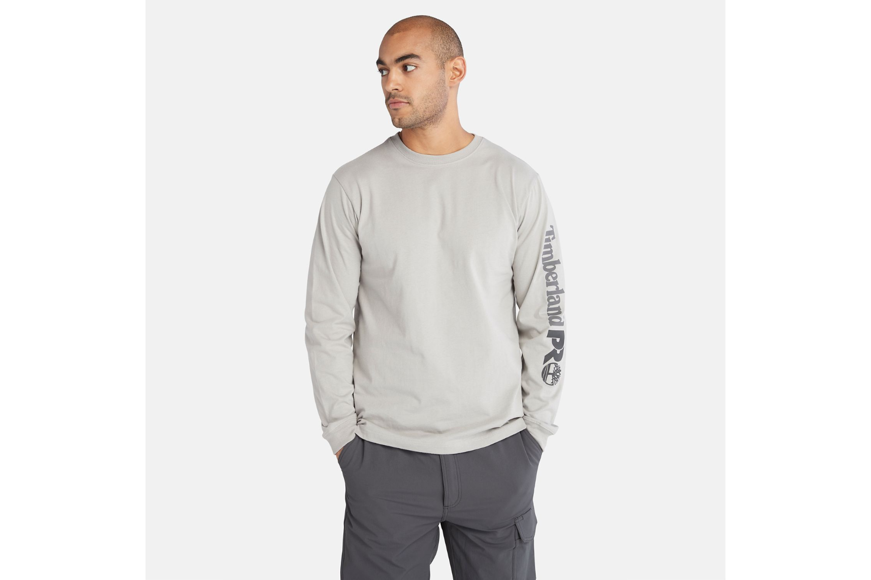 Timberland Pro® Men's Core Logo Long-Sleeve T-Shirt