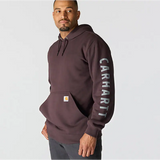 Carhartt Rain Defender® Loose Fit Midweight Logo Graphic Sweatshirt  - 107030