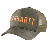 CARHARTT Trucker Camo Logo Graphic Cap 106131