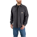 Carhartt Rugged Flex® Relaxed Fit Canvas Fleece-Lined Shirt Jac - 105419