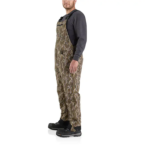 Carhartt Super Dux Relaxed Fit Insulated Camo Bib Overall 105476
