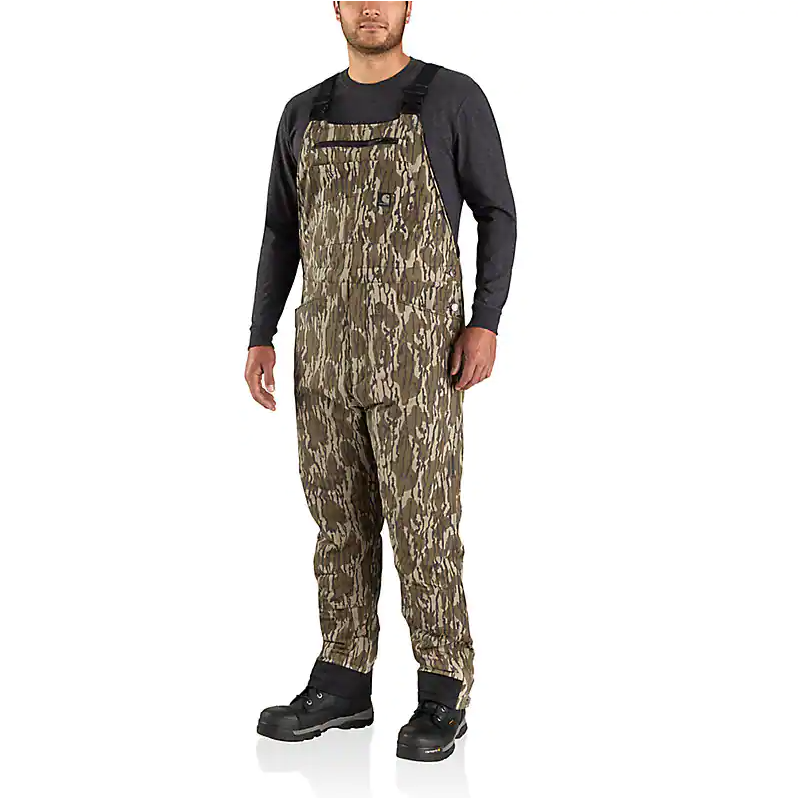 Carhartt Super Dux Relaxed Fit Insulated Camo Bib Overall