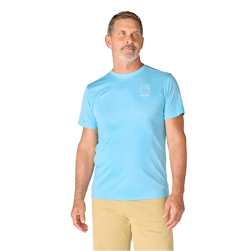 Carhartt Force® Sun Defender™ Lightweight Short-Sleeve Logo Graphic T-Shirt - 106163