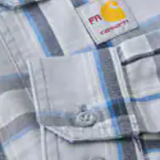 Carhartt FR Flame-Resistant Long Sleeve Plaid Shirt - 104507
