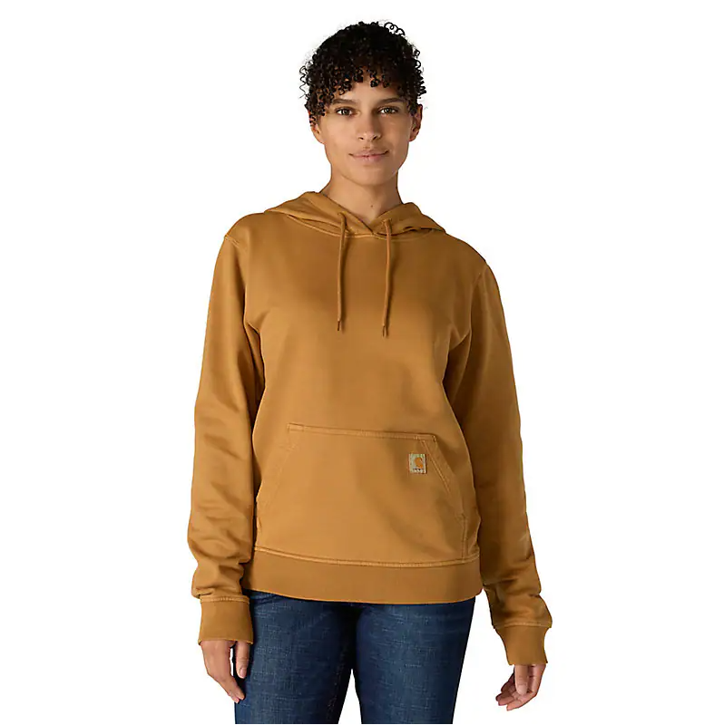 Carhartt Women's Relaxed Fit Midweight Garment Dye French Terry Hooded Sweatshirt 107231