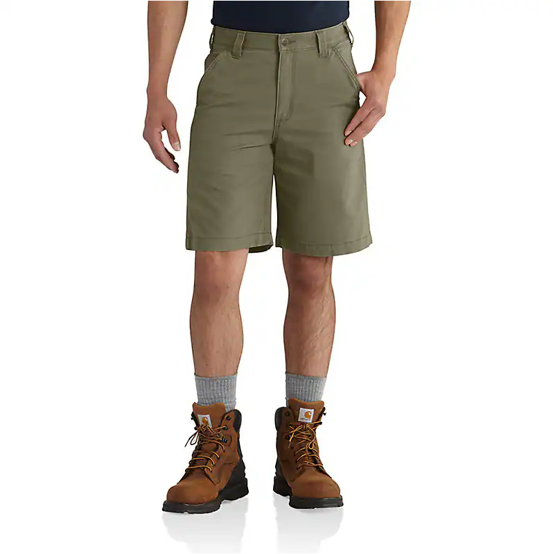 Carhartt Rugged Flex® Relaxed Fit Rigby Dungaree Work Shorts - 102514