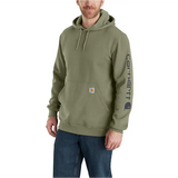 Carhartt Loose Fit Midweight Sweat-shirt graphique à manches logo - K288