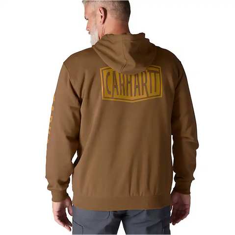 Carhartt Rain Defender® Loose Fit Midweight Logo Graphic Sweatshirt  - 107030
