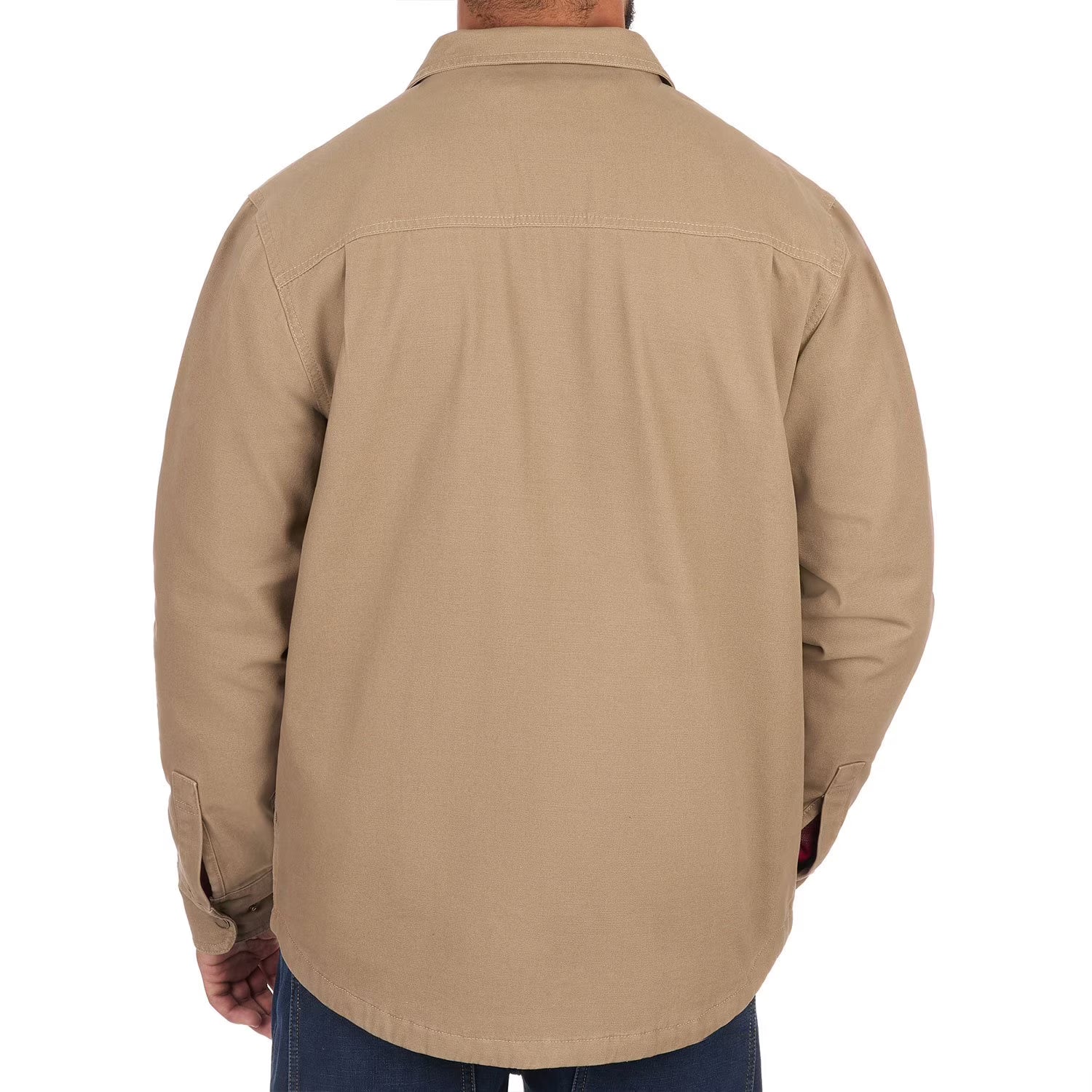 Coleman Men's Fleece Lined Canvas Shirt Jacket - SCF5H4533