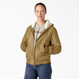 Dickies Women's Sherpa Duck Bomber Jacket FJ700
