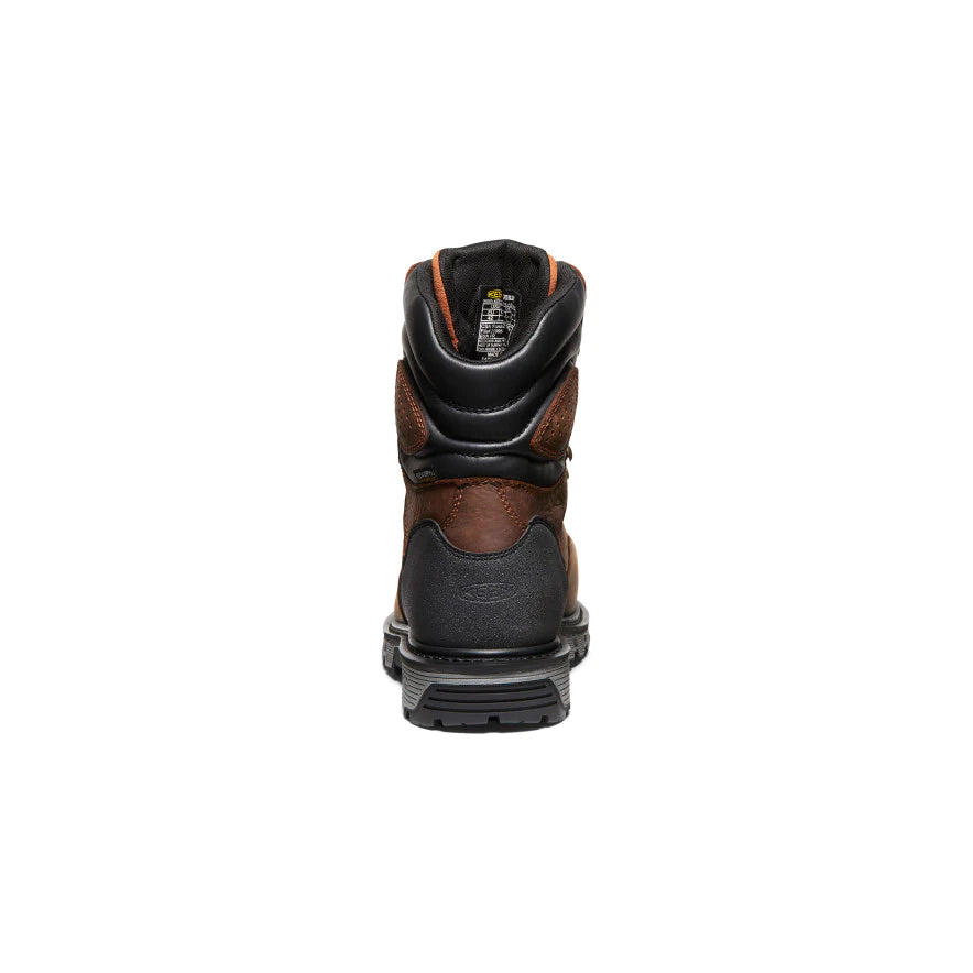 Bottes de travail KEEN Camden imperméables, à embout en fibre de carbone, de 8 po, conformes aux normes CSA INT MET, pour hommes 1027693