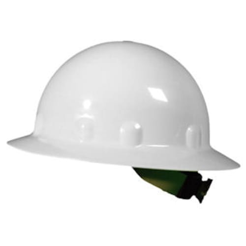 Honeywell Fibre-Metal Super Eight Full Brim Ratchet Hard Hat - ‎E1RW-xx-A000