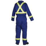 FORCEFIELD FR Treated, 100% Cotton Coverall with Reflective Tape 024-FRCOR