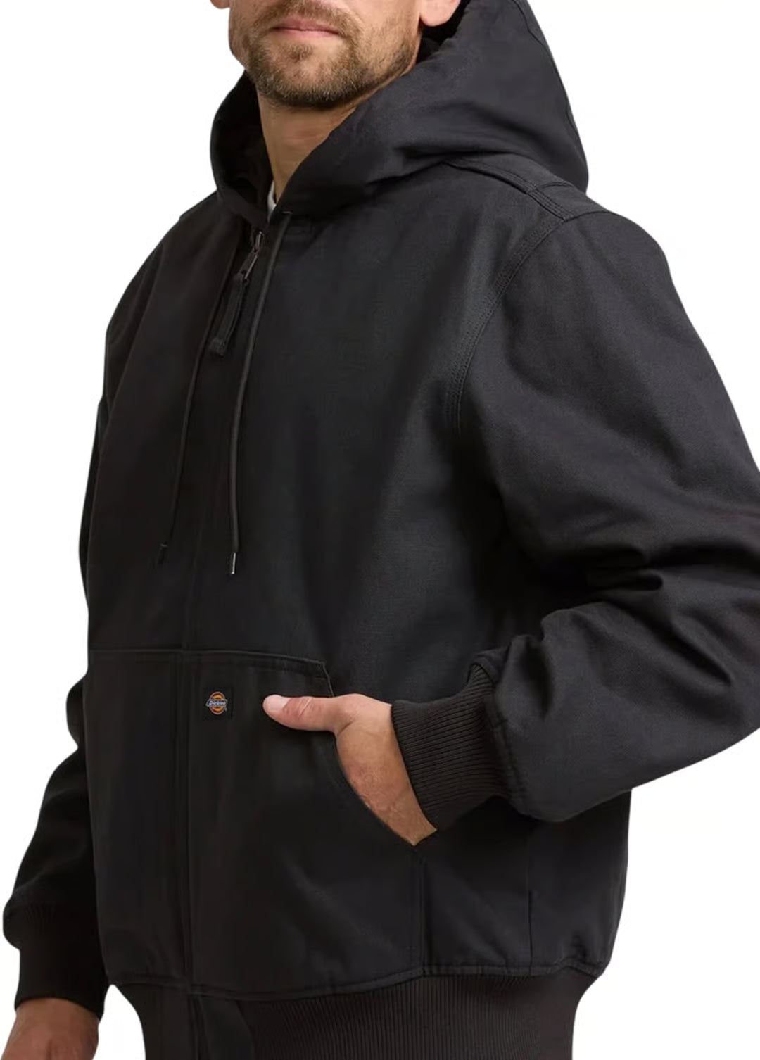 Dickies Men's Hooded Duck Bomber Jacket