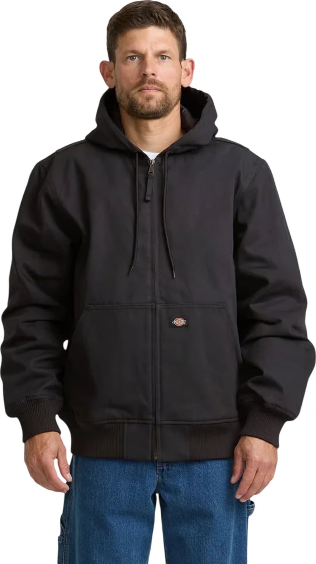 Dickies Men's Hooded Duck Bomber Jacket