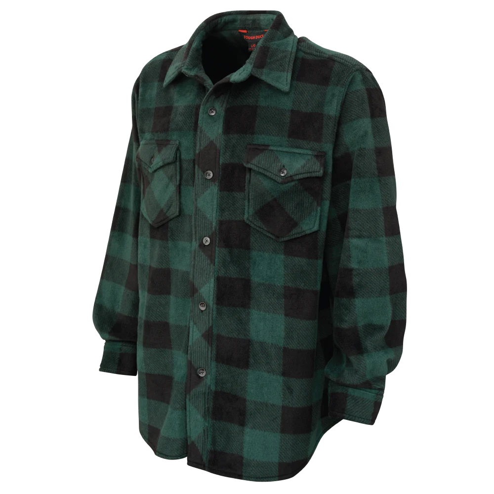 Tough Duck i964 - Buffalo Check Fleece Shirt