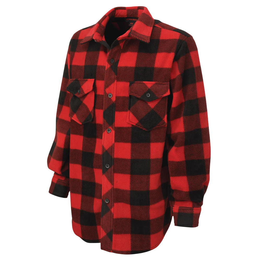 Tough Duck i964 - Buffalo Check Fleece Shirt