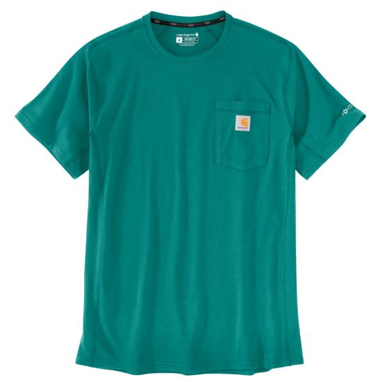 T-shirt à manches courtes et poche Carhartt Force® Relaxed Fit Midweight - 104616