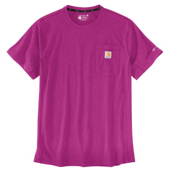 T-shirt à manches courtes et poche Carhartt Force® Relaxed Fit Midweight - 104616