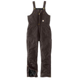 Carhartt Women's Loose Fit Washed Duck Insulated Biberall - 104694