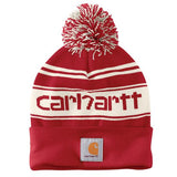Carhartt Knit Pom-Pom Cuffed Logo Beanie - 105168