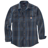 Carhartt Loose Fit Heavyweight Flannel Long-Sleeve Plaid Shirt - 105947