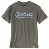 Carhartt Loose Fit Heavyweight Short-Sleeve Script Graphic T-Shirt 106158