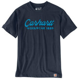 Carhartt Loose Fit Heavyweight Short-Sleeve Script Graphic T-Shirt 106158