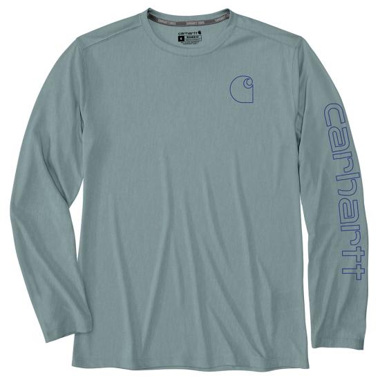 Carhartt Force® Sun Defender™ Lightweight Long-Sleeve Logo Graphic T-Shirt - 106164
