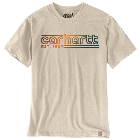Carhartt Relaxed Fit Lightweight Short-Sleeve Logo Graphic T-Shirt - 106538