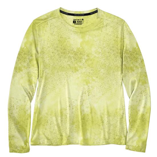 Carhartt Women's Force® Sun Defender™ Relaxed Fit Lightweight Long-Sleeve Logo Graphic T-Shirt 106632