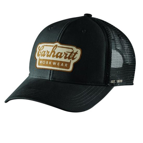 Carhartt Rugged Flex® Twill Mesh-Back Script Patch Cap- 106738