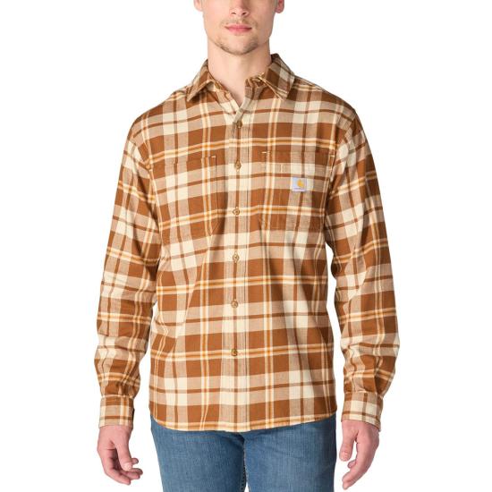 Carhartt Hamilton Relaxed Long-Sleeve Plaid Shirt