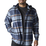 Carhartt Rugged Flex™ Relaxed Fit Flannel Fleece Lined Hooded Shirt Jac - 107011