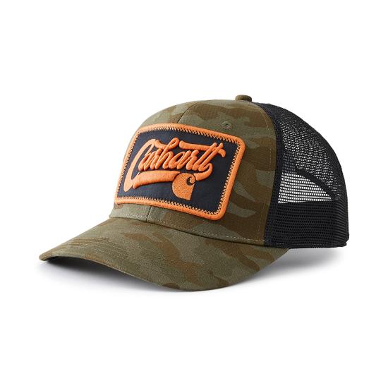 Carhartt Ripstop Mesh-Back Camo Cap - 107342