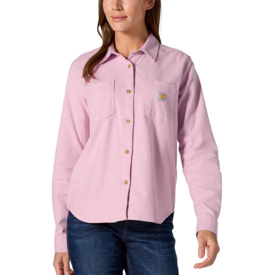 Carhartt Women's Hamilton Relaxed Long-Sleeve Plaid Shirt