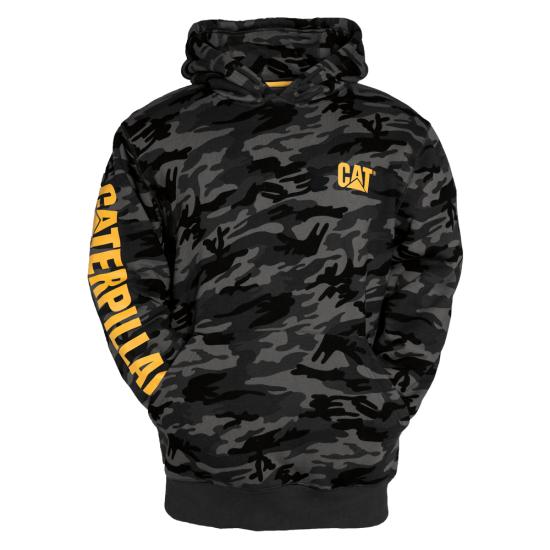 Caterpillar Men's Trademark Banner Hooded Sweatshirt 1910709