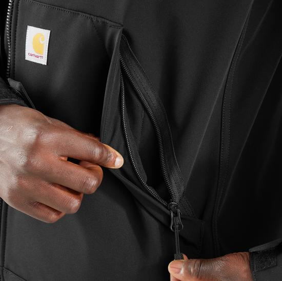 Veste softshell Carhartt Rain Defender® coupe décontractée – 106438