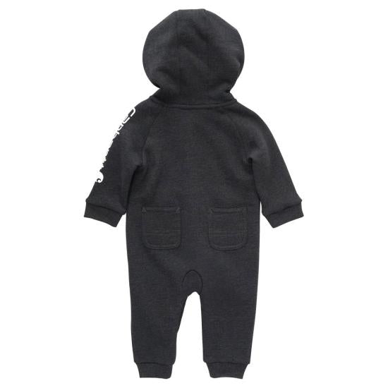 Carhartt Boy's Long-Sleeve Zip-Front Hooded Heather Coverall (INFANT) - CM8752