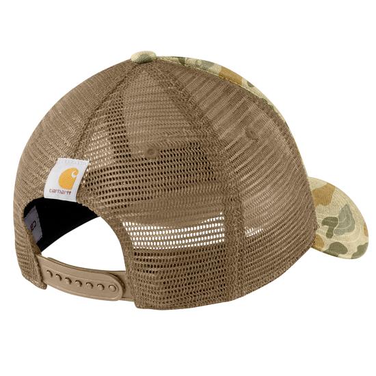 Carhartt Canvas Mesh-Back Camo Cap - 106786