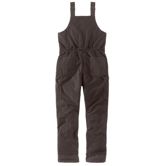 Carhartt Women's Loose Fit Washed Duck Insulated Biberall - 104694