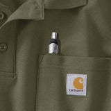 Carhartt Loose Fit Midweight Contractors Short Sleeve Pocket Polo K570