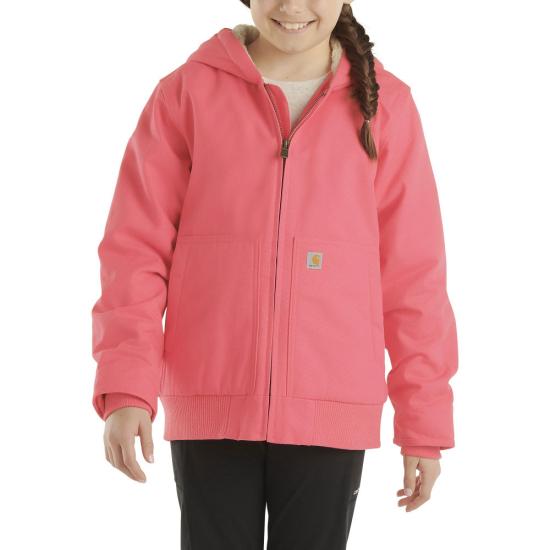 Carhartt Canvas Insulated Hooded Active Jac - Girls - CP9564