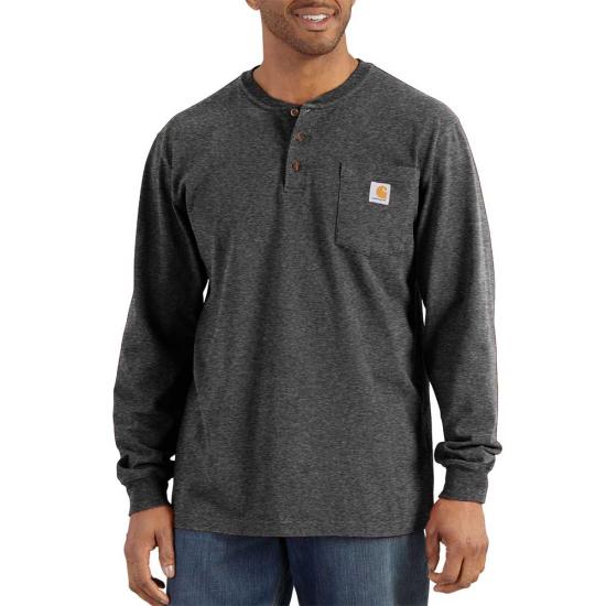 Carhartt Dearborn Loose LS Henley T-Shirt - K128