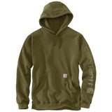 Carhartt Loose Fit Midweight Iconic Logo Sleeve Graphic Sweatshirt K288