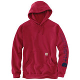 Carhartt Loose Fit Midweight Iconic Logo Sleeve Graphic Sweatshirt K288