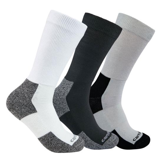 Carhartt Lightweight Stretch Top Crew Socks 3-Pack - SC2213M