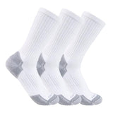 Carhartt SC6203M - Lot de 3 paires de chaussettes mi-lourdes en coton mélangé
