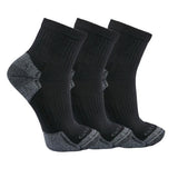 Carhartt Midweight Cotton Blend Quarter Socks 3-Pack - SQ6103M
