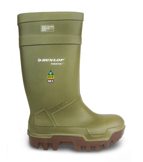 DUNLOP Purofort Thermo+ 15" Insulated CSA PU Work Boot - E662843